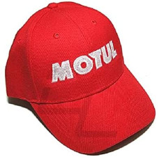 MOTUL Motor Oil Hat Cap Flex Fit Synthetic Red
