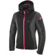 Жіноча мотокуртка IXON BURNING LADY anthracite/black/pink