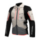 Мотокуртка IXON VIDAR greige/tactic green/red