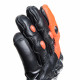 Рукавиці Dainese CARBON 4 SHORT LEATHER GLOVES BLACK/FLUO-RED