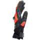 Рукавиці Dainese CARBON 4 SHORT LEATHER GLOVES BLACK/FLUO-RED
