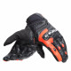 Рукавиці Dainese CARBON 4 SHORT LEATHER GLOVES BLACK/FLUO-RED
