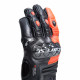 Рукавиці Dainese CARBON 4 SHORT LEATHER GLOVES BLACK/FLUO-RED