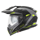 Мотошолом Kappa KV33F Wizard Matt Grey Black Yellow
