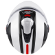 Мотошолом Kappa KV35F Dexter Gloss White Black Red