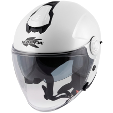 Мотошолом Kappa KV35B Solid Gloss White