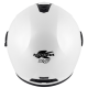 Мотошолом Kappa KV35B Solid Gloss White