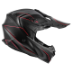 Мотошолом Kappa KV49R Evo Chaser Matt Black Grey Red