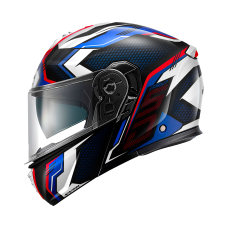 Мотошолом Kappa KV50F Escalade Gloss Blue Black Red