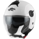 Мотошолом Kappa KV60B Solid Gloss White