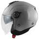 Мотошолом Kappa KV60B Solid Gloss Grey