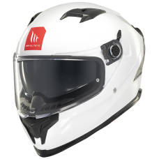 Мотошолом MT Helmets Braker SV Solid A0 Gloss Pearl White