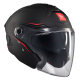 Мотошолом MT Helmets Cosmo SV Solid A1 Matt Black