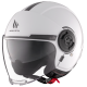 Мотошолом MT Helmets Viale SV S Solid A0 Gloss White