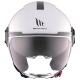 Мотошолом MT Helmets Viale SV S Solid A0 Gloss White