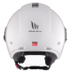 Мотошолом MT Helmets Viale SV S Solid A0 Gloss White