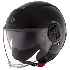 Мотошолом MT Helmets Viale SV S Solid A1 Gloss Black