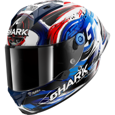 Мотошолом Shark Aeron GP FIM RACING #1 REPLICA ZARCO SIGNATURE White Black Blue