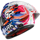 Мотошолом SHARK Aeron-GP Replica Zarco GP De France Purple Blue (2 визора)