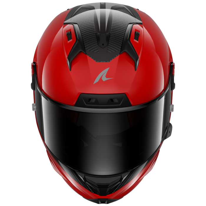 Мотошолом SHARK Aeron GP BLANK SP Carbon Red Anthracite