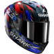 Мотошолом SHARK Aeron Zarco GP de France Carbon Blue Chrom