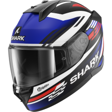 Мотошолом SHARK D-Skwal 3 Firstlap Mat Black Blue Red