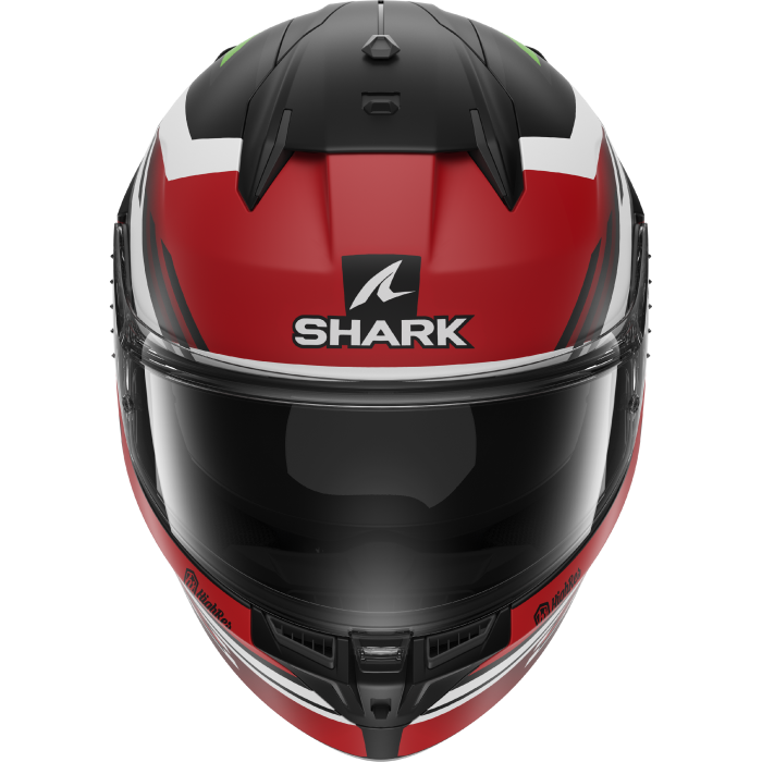 Мотошолом SHARK D-Skwal 3 Firstlap Mat Black Red Green