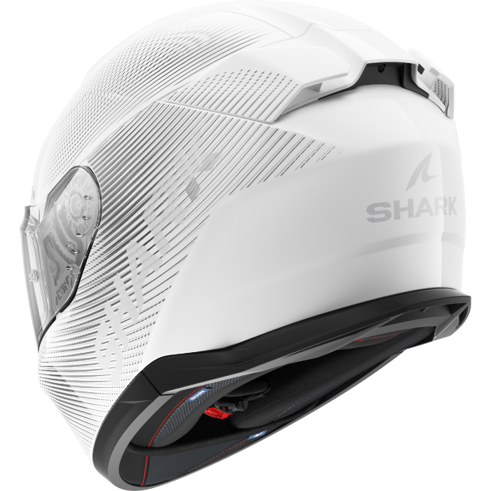 Мотошолом SHARK D-Skwal 3 SP Lyne White Silver Silver