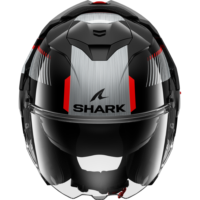 Мотошолом Shark Oxo Sikter Black Chrom Silver