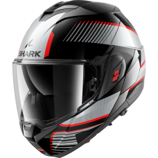 Мотошолом Shark Oxo Sikter Black Chrom Silver