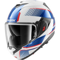 Мотошолом SHARK Oxo Sikter White Chrome Blue