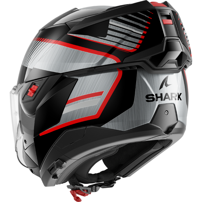 Мотошолом Shark Oxo Sikter Black Chrom Silver