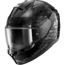 Мотошолом SHARK Ridill 2 Reptaia Black Anthracite Silver
