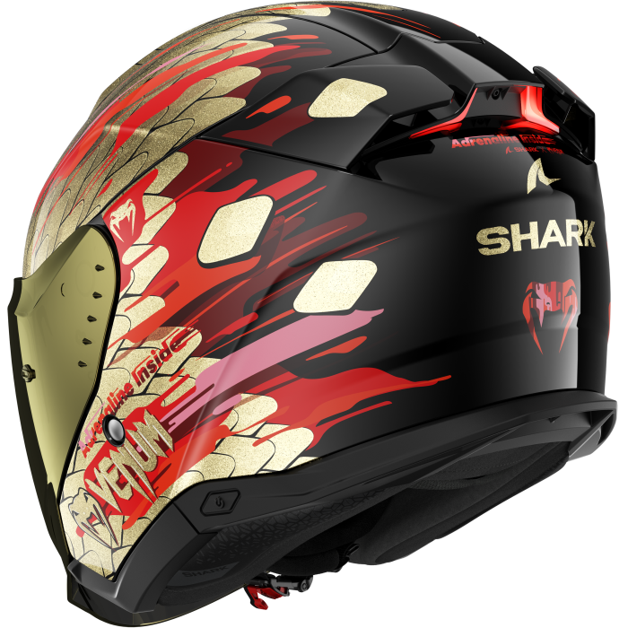 Мотошолом Shark Skwal i3 Jet Venum (2 візори)