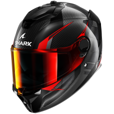 Мотошолом SHARK Spartan GT PRO Kultram Carbon Black Red