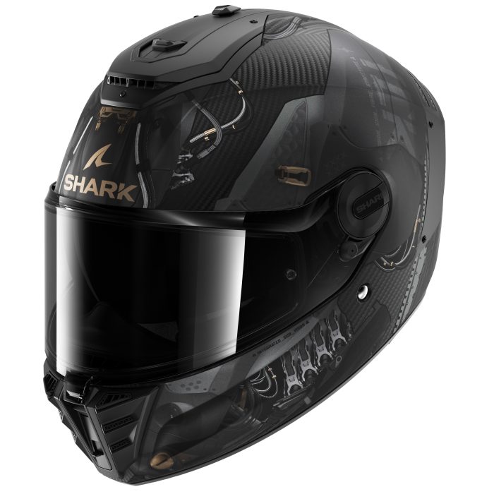 Мотошолом SHARK Spartan RS Carbon Xbot Mat Grey
