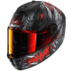 Мотошолом SHARK Spartan RS Shaytan Mat Black Red Grey
