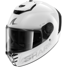 Мотошолом SHARK Spartan RS SP Lyne White Silver Silver