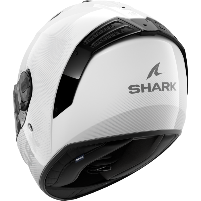Мотошолом SHARK Spartan RS SP Lyne White Silver Silver