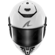 Мотошолом SHARK Spartan RS SP Lyne White Silver Silver