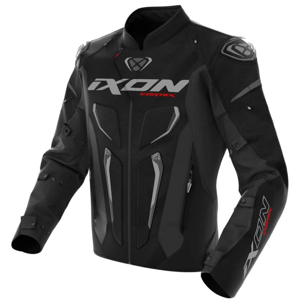 Купити мотокуртку IXON CORTEX black/grey | MotoEvolution